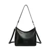 Yue Zi 2026 Nova Bolsa Transversal de Primavera de Alta Qualidade Grande Capacidade Retro Cor Sólida Versátil Bolsa Tote para o Dia a Dia para Mulheres