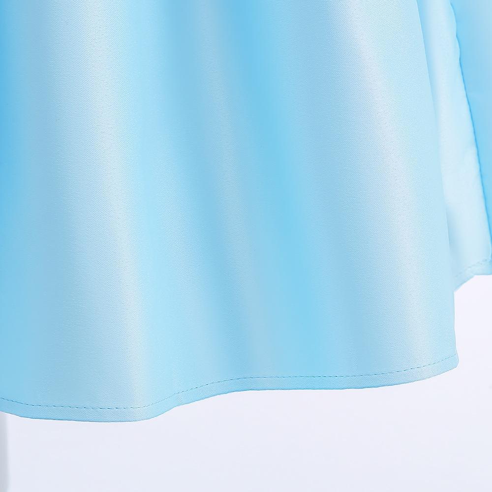 简约儿童礼服缎布连衣裙