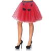 Saia Tutu de Renda para Cosplay de Ação de Graças para Adultos com Elementos de Peru, Meia-saia Fofa e Divertida, Saia Bufante