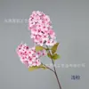 Flores de Hortênsia Artificiais para Decoração de Cenário de Salão de Casamento, Arranjos de Flores de Chão, Montagem de Ambiente para Vitrine de Shopping, Hortênsia Pagoda de 2 Cabeças