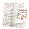 Seis capas de gasa para colcha infantil sosteniendo colcha acolchada toalla de algodón acolchada gasa de burbujas toalla de baño manta con estampado de dibujos animados 110*110