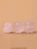 Accesorios para pulsera de zorro de nueve colas y pentagrama tallados en cristal natural crudo, cuerda trenzada hecha a mano para bricolaje, colgante para collar de mujer