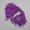 Cuerda para Etiqueta de Prenda, Cuerda de Poliéster para Inserción Única de Bolsa, Cuerda Cuadrada Blanca para Colgar, Cuerda Universal para Colgar, En Stock
