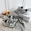 Nuevos Zapatos de Malla para Niños Otoño 2026 Estilo Coreano de Moda Doble Malla Zapatos para Niños al Aire Libre Antideslizantes Zapatos Deportivos para Niñas