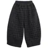 Pantalones de forro polar para niño, nuevos estilos de invierno, tallas pequeñas y medianas, pantalones largos casuales de cuadros estilo británico, disponibles para venta al por mayor y dropshipping, S206
