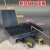 Plancha de Mesa Comercial para Pollo y Pato, Parrilla Teppanyaki Multifuncional Estilo Puesto, Presionada a Mano