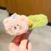 Lindo pasador de pinza para el pelo de oso de peluche con pico de pato, pinza para flequillo lateral, accesorio para el pelo, pasador, pasador