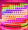 Tira de luces led para exteriores a prueba de agua caballo corriendo cambio de color superbrillante cabeza de puerta luz colorida cartelera para el hogar barra de luz suave de tres colores