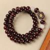 Direto da fábrica Jinse vermelho estilo nacional pulseira de bodhi design de 108 contas masculino e feminino cordão de placa texto play atacado