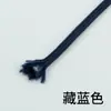 Cuerda Gruesa Trenzada Resistente al Desgaste de 5 mm para Ceñir la Cintura, Cuerda Redonda, Cinturón de Poliéster, Cuerda para Manualidades de Ropa, Correa para Teléfono Móvil, Colorida