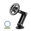 Soporte Magnético para Teléfono para Coche Transfronterizo con Rotación de 360 Grados para Navegación Q01, Magnético Fuerte Antivibración, Adsorción Estable, Plegable