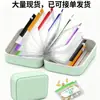 Bolsa de Armazenamento de Silicone Portátil Popular para Viagem Transfronteiriça Bolsa de Armazenamento de Silicone de Grau Alimentício Conjunto de Bolsas Impermeáveis para Pílulas