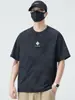 Camiseta de Manga Corta de Marca de Moda para Hombre, Nuevo Estilo Verano 2026, Estampado Tie-Dye, Holgada y Versátil, Camiseta de Media Manga a la Moda para Hombre, Moderna