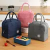 Bolsa Térmica para Almoço, Bolsa Tote para Marmita Espessa com Folha de Alumínio, Bolsa Térmica Impermeável para Trabalhadores de Escritório e Estudantes, Grande Capacidade