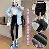Calça Tubarão para Mulheres, Adequada para Primavera e Outono, Nova 2026 Cintura Alta Elástica Justa Fitness Yoga Esportes Leggings Pretas