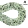 Jinghui Acessórios para Miçangas Artesanais DIY Cristal Natural Crisântemo Pedra Uva Contas Redondas Materiais para Joias Semi-acabadas