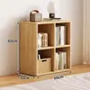 Estantería de Madera Maciza, Librería de Piso para Niños, Estante de Almacenamiento, Gabinete de Almacenamiento para Jardín de Infancia, Almacenamiento en Rejilla Combinada para Sala de Estar, Personalizable
