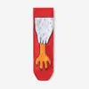 Calcetines de Garra de Pollo para Exportación, Amazon, Calcetines Hasta la Rodilla Estilo Europeo y Americano, Calcetines de Algodón Estilo Coreano y Japonés, Calcetines Largos Creativos de Cintura Alta que Se Pueden Usar Afuera