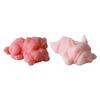 Jiahuimei molde de cachorro filhote vela aromaterapia molde de silicone diy animal fofo apertar música