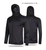 Venta Directa de Fábrica Impermeable con Capucha de Doble Capa para Exteriores Cortavientos Ropa de Fútbol para Adultos y Niños Chubasquero Chaqueta de Entrenamiento
