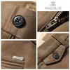 Pantalones Gruesos de Lana para Hombre Otoño e Invierno 2024 Suaves Agradables a la Piel Lana Raspada Cálidos Rectos Sueltos Casuales para Hombre