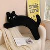 Novo Desenho Animado Dopamina Gato Pelúcia Almofada Almofada Longa Cabeceira Boneca Grande para Meninas Sofá