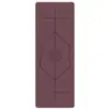 Tapete de Yoga Borracha PU Atacado Fibra de Coco Fosco Antiderrapante Absorvente de Choque Dança Fitness Tapete de Yoga Fosco Antiderrapante Espessado