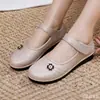 Zapatos para Mujeres de Mediana Edad y Mayores con Suelas Gruesas, Antideslizantes, Modernos, Casuales, Zapatos de Goma Impermeables, Zapatos Casuales para Mujer, En Stock