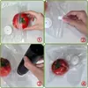 Bolsas de Vacío con Válvula, Bolsas de Conservación de Alimentos con Válvula, Bolsas de Sellado de Alimentos Comprimidos con Cierre de Cremallera Aptas para Vapor a Baja Temperatura de Amazon