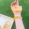 Fábrica al por mayor Xinjiang Hotan semilla de hielo natural oro seda jade Huanglong pulsera de jade cuarzo roca jade amarillo blanco pulsera de jade plano
