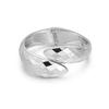 Explosiones transfronterizas nicho moda lujo metal viento forma de gota geométrico liso tamaño cruz pulsera joyería al por mayor