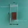 Bolsa Transparente Perforada de PVC con Cierre Hermético para Pendientes Joyería Bolsa Sellada Engrosada Bolsa de Almacenamiento para Joyería Pulseras Antioxidation