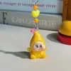 Colgante de Persona Estrella Linda Tridimensional con Cuentas Dibujo Animado Estilo Girly Colgante para Mochila de Estudiante Llavero Regalo para Mejor Amiga