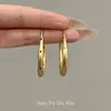 Sueños Antiguos a la Luz de la Luna ~ Pendientes de Aro de Plata Estilo Coreano con Puntos Pendientes Elegantes Sencillos de Gama Alta Venta al por Mayor