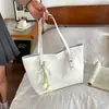 Elegante y Fresco Bolso Tote para Mujer 2026 Verano Nuevo Casual para el Trabajo Bolso de Hombro Color Sólido Ligero Bolso de Axila