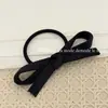 Goma para el pelo de terciopelo con lazo de estilo coreano de alta gama, Cuerda para el pelo retro de moda, Goma elástica versátil para coleta