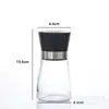 Molino Manual Ajustable Botella Molinillo de Acero Inoxidable 304 Molinillo de Sal Marina Pimienta Botella Condimentera para Cocina Occidental y Barbacoa