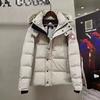 Parka de Invierno de Gama Alta con Plumón de Ganso y Bolsillos Grandes, Ropa Unisex para Exteriores, con Capucha, Engrosada, Cálida, Cortavientos, con Cuello de Piel