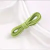 Coreia do Sul camurça pequeno rolo pele de veado veludo couro de vaca corda 3mm de largura decorativa artesanal diy material de corda trançada corda de veludo de couro