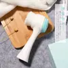 Escova de Lavar o Rosto Manual de Silicone 3D Dupla Face com Suporte, Escova de Lavar o Rosto Única com Cerdas Macias para Limpeza Facial e Cuidados com a Pele