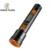 Linterna LED de Aleación de Aluminio con Zoom Recargable, Luz de Posición Lateral, Luz de Advertencia, Luz de Trabajo, Iluminación Exterior, Modelo Nuevo Transfronterizo