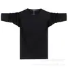 Fábrica de Roupas Source Camiseta Lisa de Manga Longa 180g com Logo Estampado Camiseta Masculina de Algodão Penteado Gola Redonda Cor Lisa Camisa de Outono