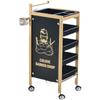 Carro Carrito de Peluquería Salón Envío Gratis Carrito de Belleza Barbería Herramienta para Permanente Tinte de Cabello Carro