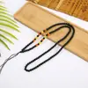 Colar de contas feito à mão Colar com mantra Chian Corrente para suéter Cordão de jade Atacado direto da fábrica Fornecimento em primeira mão