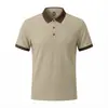 Desejo Cor Americano Bloqueio de Cores Lapela Manga Curta Time de Golfe Construção de Equipe Tamanho Plus Outdoor Respirável Roupas de Trabalho em Grupo Camisa Polo