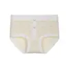 Algodão Colorido Classe A Fio Roupas Íntimas Femininas Algodão Puro Renda Feminina Cintura Média Calcinhas Femininas Algodão Antibacteriano 10A Forro de Algodão Roupas Íntimas para Mulheres