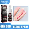 Jue-Fish spray de plasma sangre falsa de plasma sangre de vampiro zombi simulación de sangre accesorios de maquillaje para cine y televisión