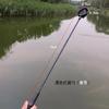 Cuchara de aro al por mayor Cuchara de aro de policarbonato Cuchara de aro de plástico reforzado con fibra de vidrio Cuchara de cebo de doble sección Acero inoxidable telescópico de 3 secciones Equipo de pesca