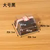 Caja de Empaque para Pastel de Luna Caja Individual Bandeja Cuadrada 50g 80g 100g Engrosada Redonda Caja para Pastel Snow Meiniang con Yema de Huevo