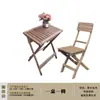 Mesa e Cadeiras de Varanda para Apartamentos Pequenos Mini Moderno Simples Mesa de Chá de Madeira Maciça Combinação de Três Peças Mesa Redonda Mesa de Café de Lazer